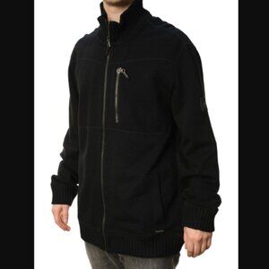 Calvin Klein Black “Lifestyle” Full Zip Sweater Jacket Size L